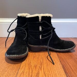 UGG Boots Black Suede size 6